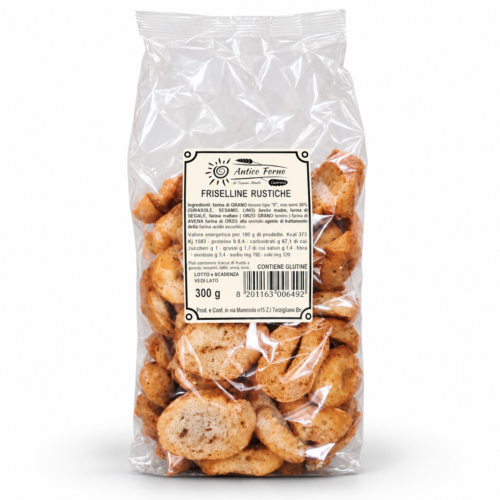 Friselline rustiche ai semi da 300 g