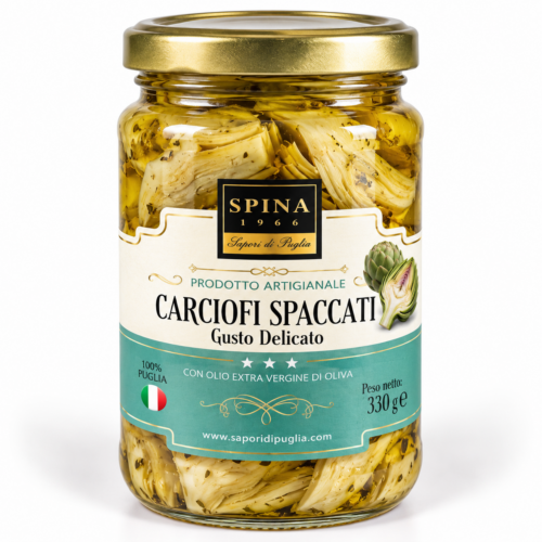 Carciofi spaccati 100% Puglia da 330 g
